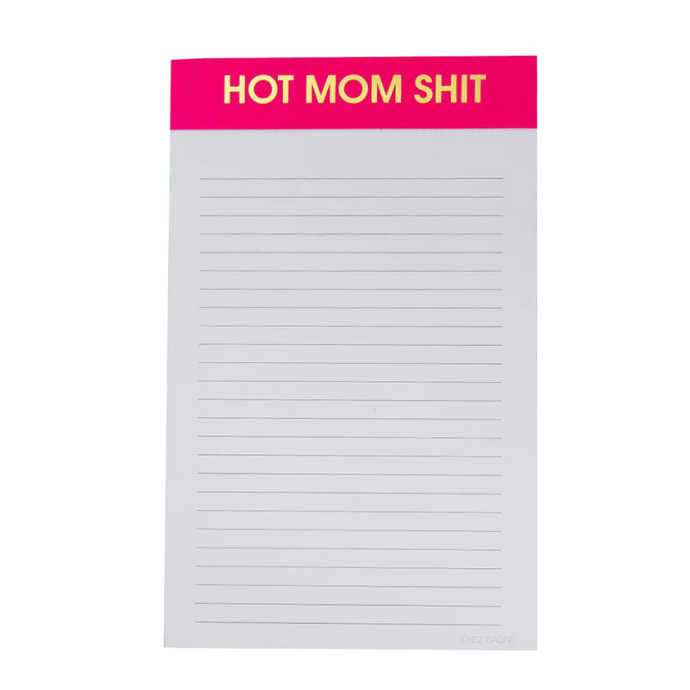 Hot Mom Shit Notepad-Becket Hitch