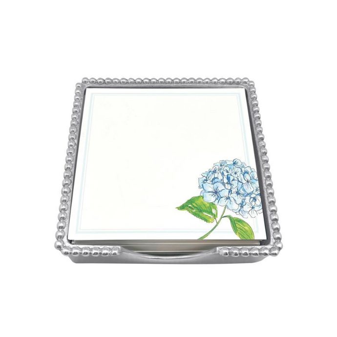 Hydrangea Beaded Note Pad Set - Becket Hitch