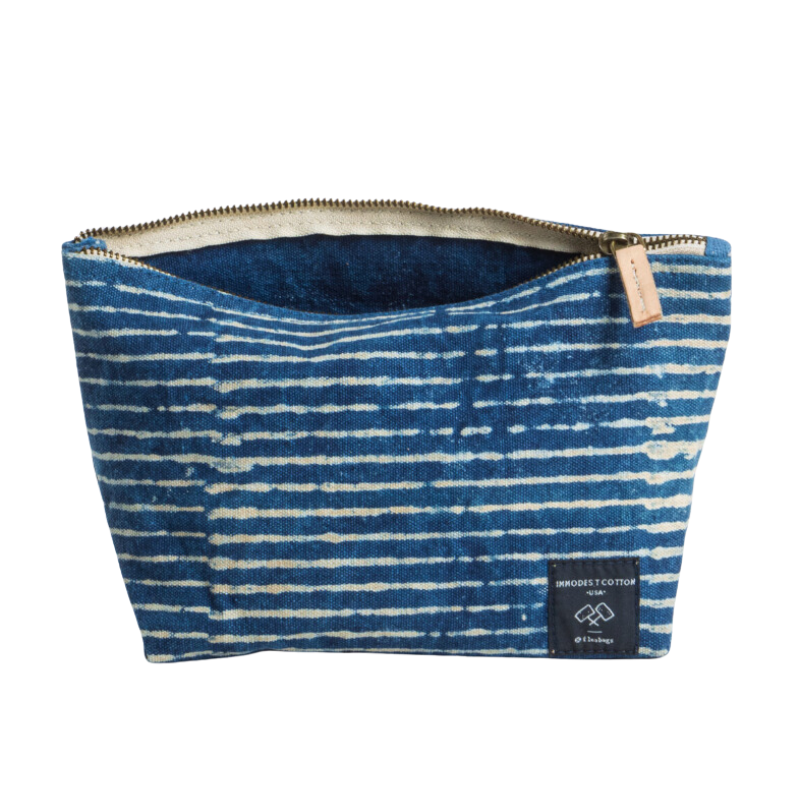 Indigo Stripe Sardine Pouch-becket Hitch