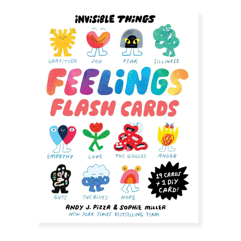 Invisible Things Feelings Flashcards-Becket Hitch