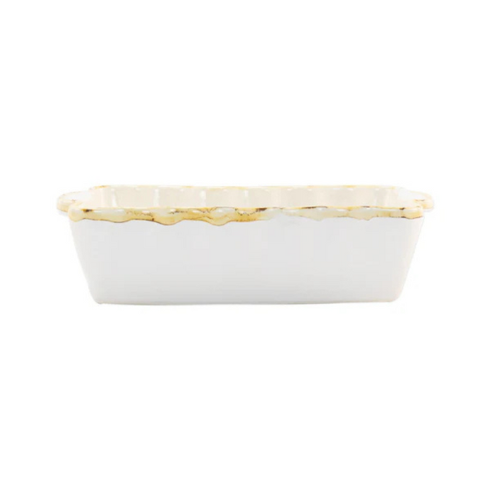 Italian Bakers White Small Rectangular Baker-Becket Hitch