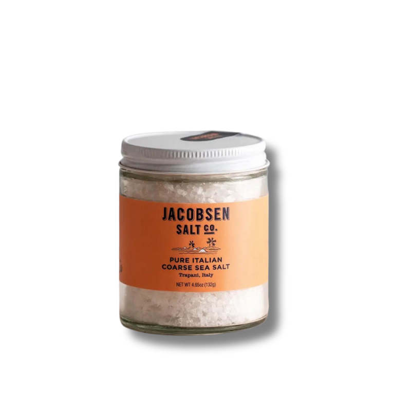 Italian Coarse Sea Salt Refill Jar- Becket Hitch