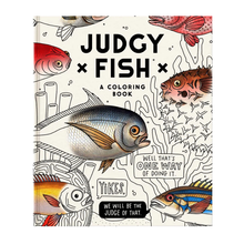 Load image into Gallery viewer, Judgy Fish Coloring Book - Becket Hitch
