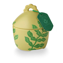 Load image into Gallery viewer, Jungle Green Magnolia Lidded Ceramic - Becket Hitch
