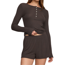 Load image into Gallery viewer, Just Right Rib LS Top - Becket Hitch

