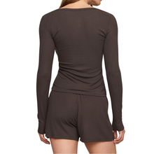Load image into Gallery viewer, Just Right Rib LS Top - Becket Hitch
