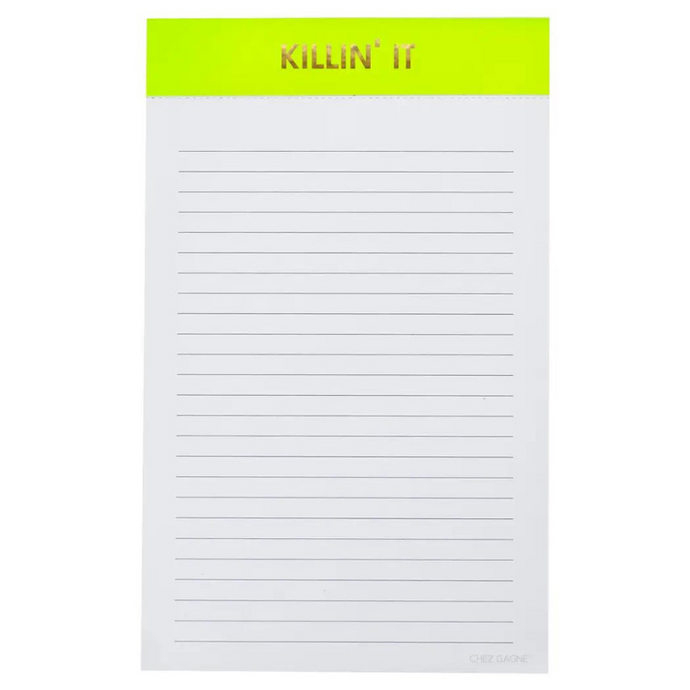 Killin' It Notepad-Becket Hitch