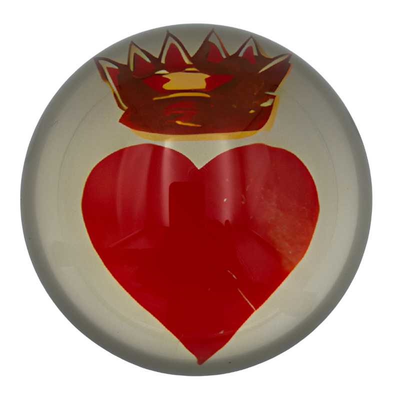 King of Hearts Paperweight - Becket Hitch