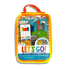 Load image into Gallery viewer, Kitty in the City Let's Go! Activity &amp; Coloring Kit - Becket Hitch

