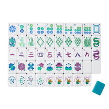 Load image into Gallery viewer, Lagoon Mahjong Tiles - Becket Hitch
