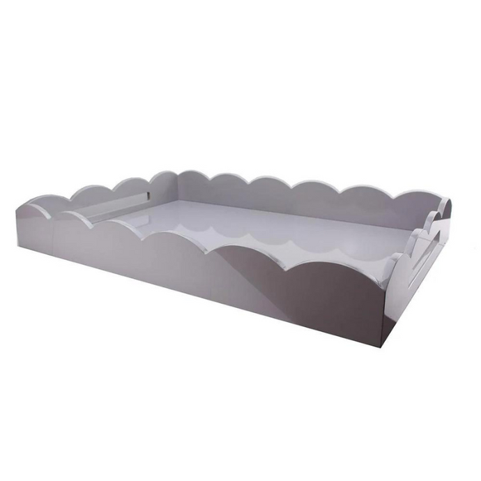 Large Chiffon Scalloped Tray-Becket Hitch