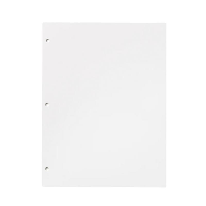 Large White Photo Album Refill Paper-Becket Hitch