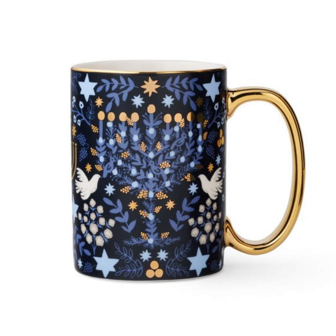 Laurel Menorah Mug - Becket Hitch