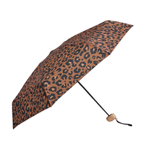 Load image into Gallery viewer, Leopard Print Mini Pocket Umbrella - Becket Hitch

