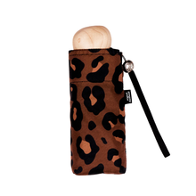 Load image into Gallery viewer, Leopard Print Mini Pocket Umbrella - Becket Hitch
