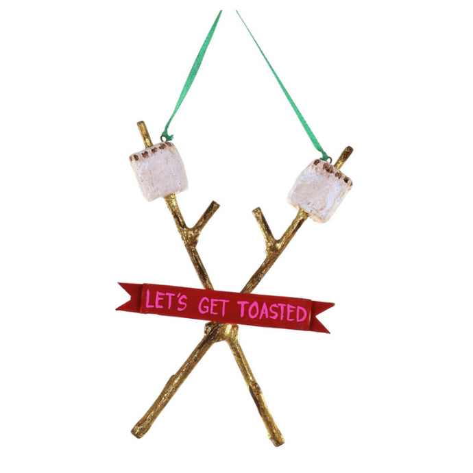 Let's Get Toasted Ornament-Becket Hitch