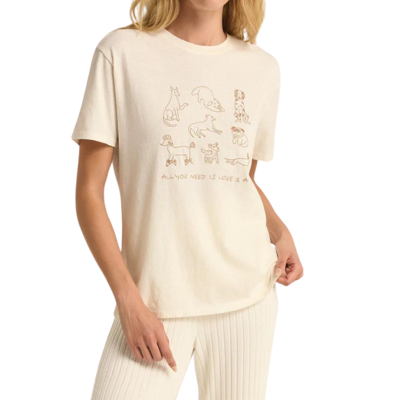 Love & Dog Tee-Becket Hitch