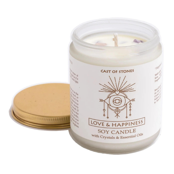 Love and Happiness Candle-Becket Hitch