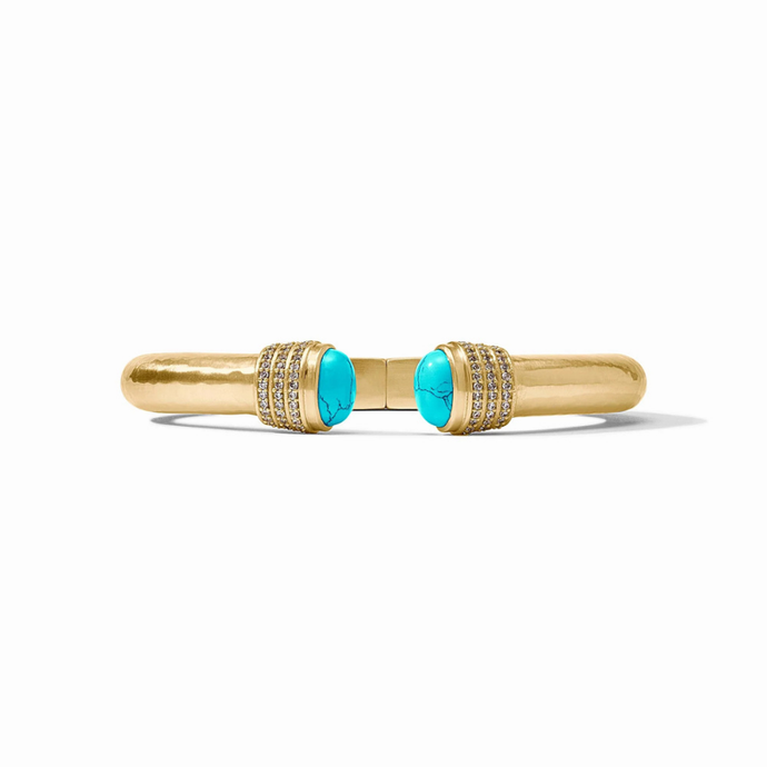 Luna Demi Cuff Turquoise Blue-Becket Hitch