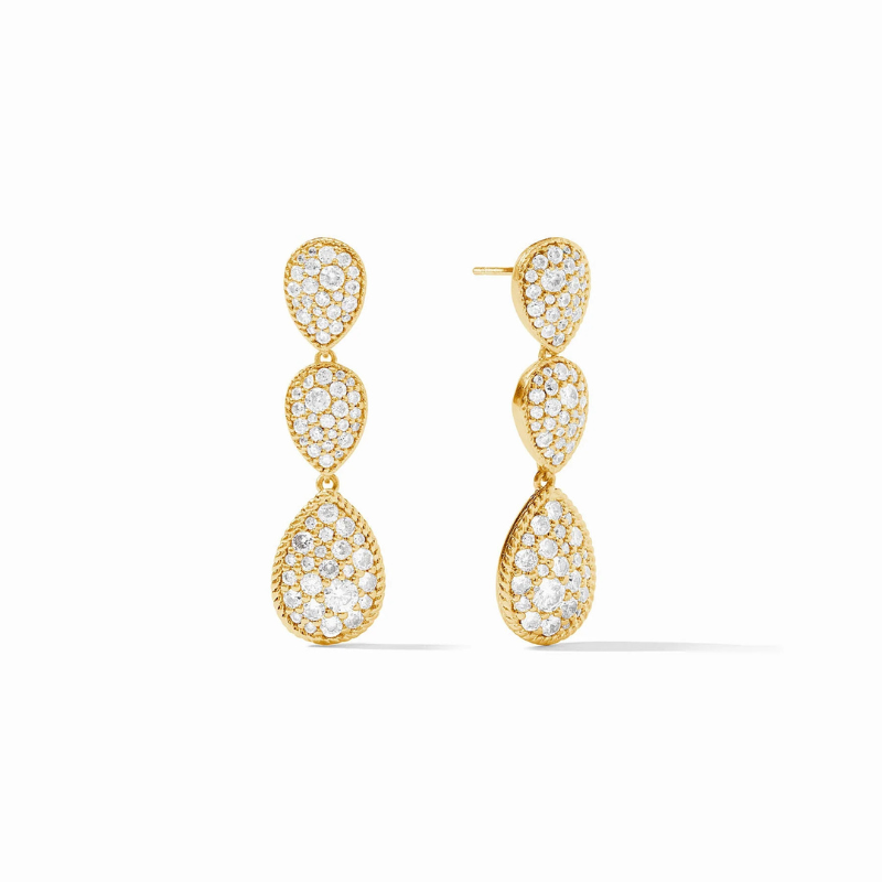 Luna Teardrop Tier Earring-Becket Hitch