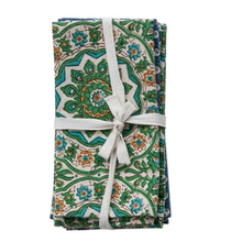 Load image into Gallery viewer, Lush Block Print Napkin Set - Becket Hitch
