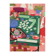 Load image into Gallery viewer, Mahjong Social 1000 Piece Puzzle - Becket Hitch

