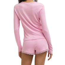 Load image into Gallery viewer, Maison Pointelle Long Sleeve Top - Becket Hitch

