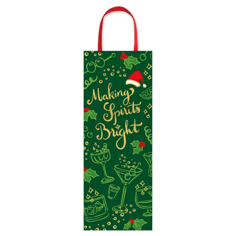Making Spirits Bright Bottle Bag - Becket Hitch
