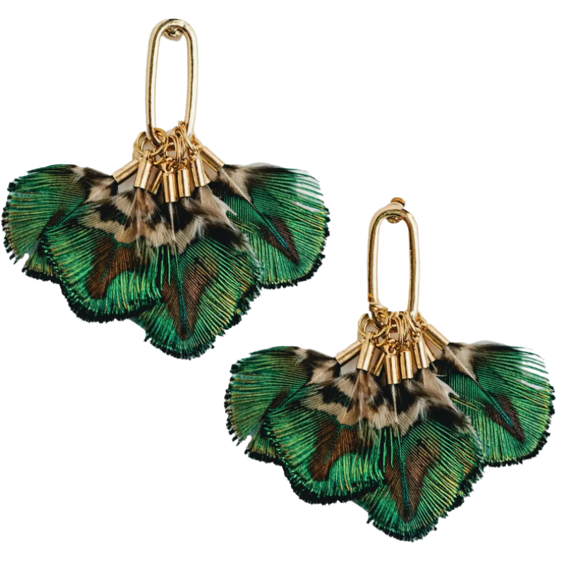 Mallard Earrings - Becket Hitch