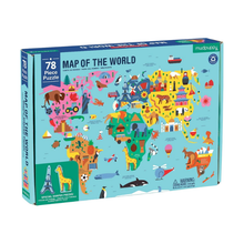 Load image into Gallery viewer, Map of the World Geography Puzzle - Becket Hitch
