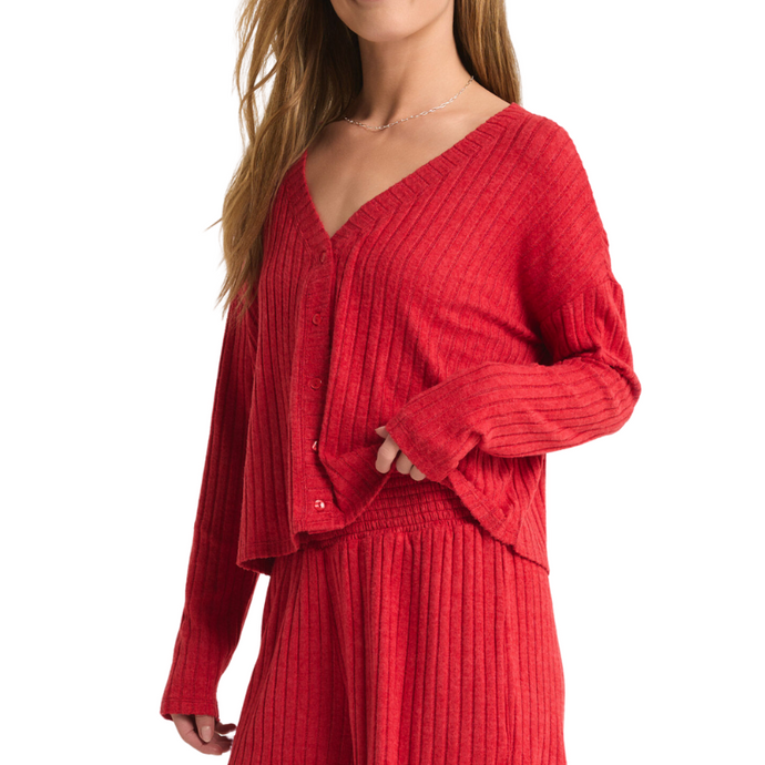 Mara Long Sleeve Cardigan Top-Becket Hitch