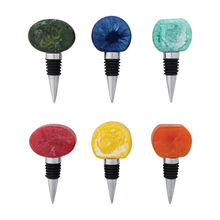 Load image into Gallery viewer, Marbled Bottle Stopper - Becket Hitch
