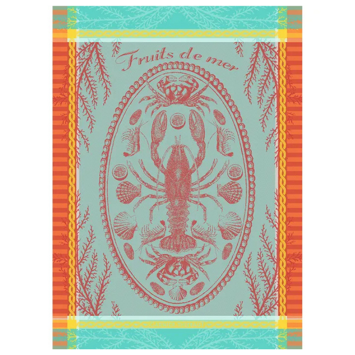 Maree Basse Lagon Kitchen Towel-Becket Hitch