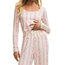 Load image into Gallery viewer, Marseille Boudoir Long Sleeve Top - Becket Hitch
