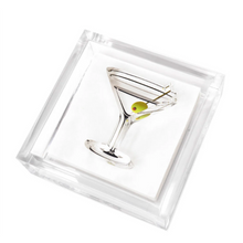 Load image into Gallery viewer, Martini Cocktail Napkin Holder-Becket Hitch
