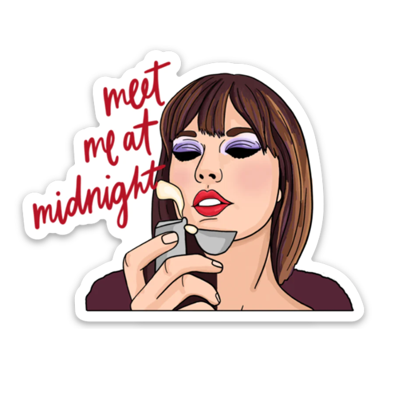 Meet Me At Midnight Sticker-Becket Hitch