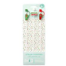 Load image into Gallery viewer, Mega Mug Christmas Straw Topper Set - Becket Hitch
