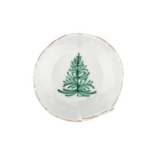 Load image into Gallery viewer, Melamine Lastra Holiday Stacking Cereal Bowl-becket hitch
