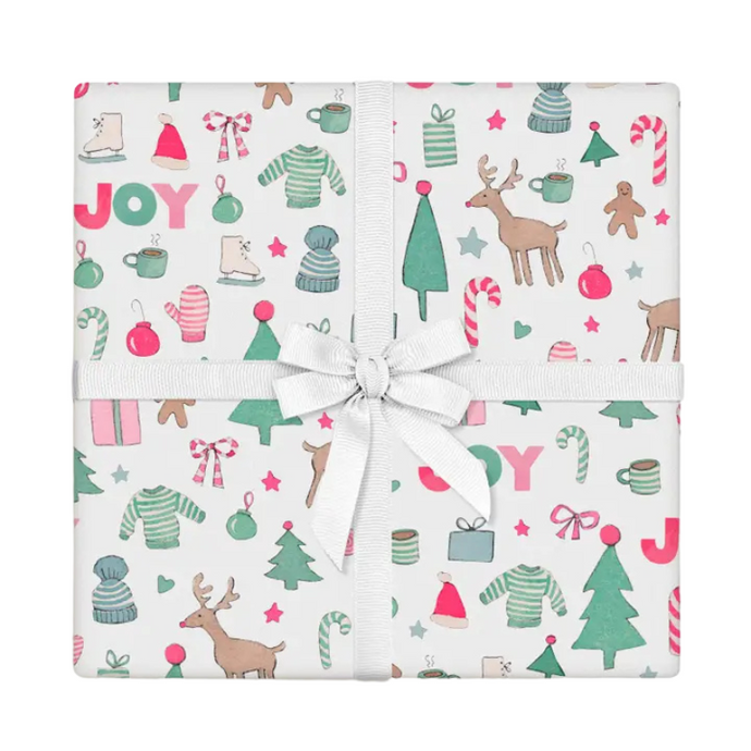 Merry Motif Gift Wrap - Becket Hitch