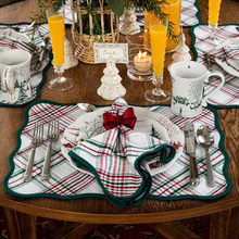 Load image into Gallery viewer, Merry Tartan Placemat-Becket Hitch
