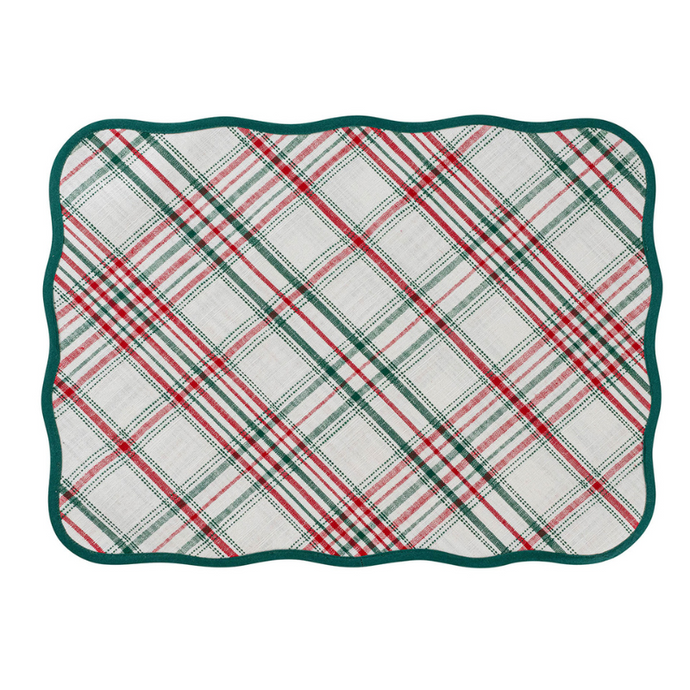 Merry Tartan Placemat-Becket Hitch