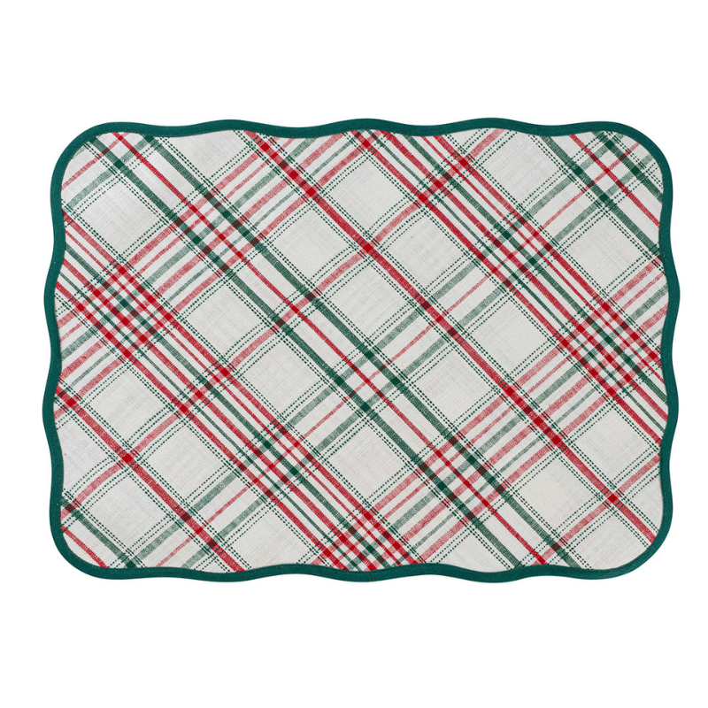 Merry Tartan Placemat-Becket Hitch