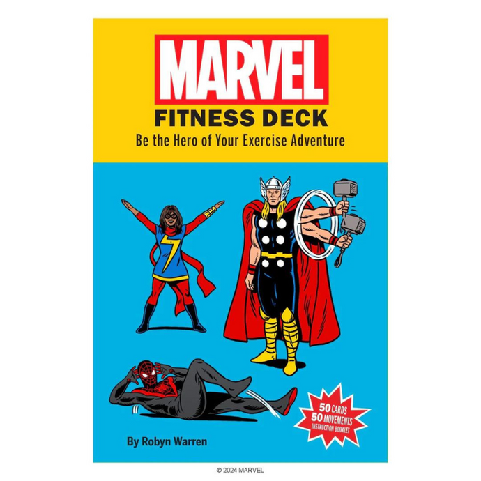 Mighty Marvel Fitness Deck-Becket Hitch