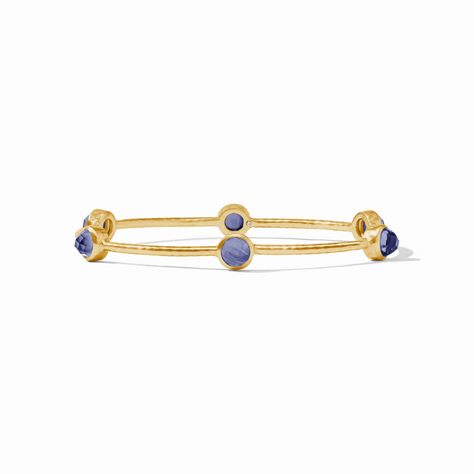 Milano Luxe Bangle Iridescent Tanzanite Blue - Becket Hitch