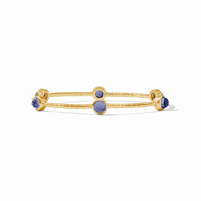 Milano Luxe Bangle Iridescent Tanzanite Blue - Becket Hitch