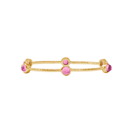 Milano Luxe Bangle Iridescent Tourmaline Pink - Becket Hitch