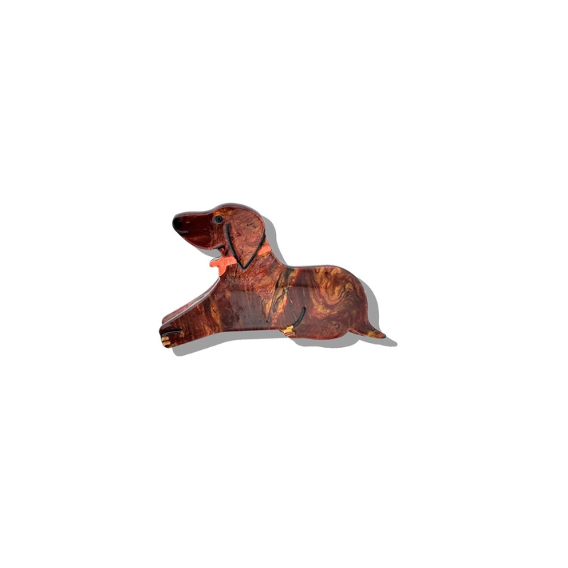 Mini Dachshund Hair Claw - Becket Hitch