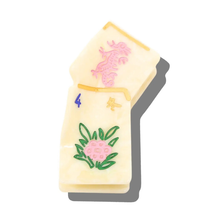 Load image into Gallery viewer, Mini Flower Mahjong Claw Hair Clip - Becket Hitch
