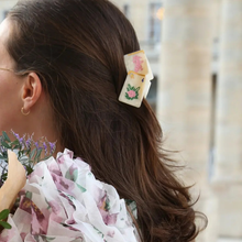 Load image into Gallery viewer, Mini Flower Mahjong Claw Hair Clip - Becket Hitch
