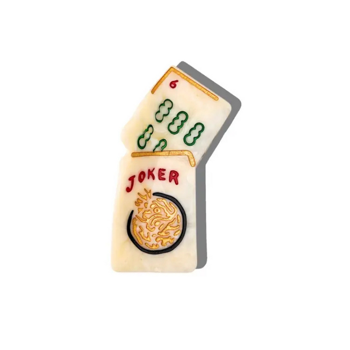 Mini Mahjong Hair Claw - Becket Hitch